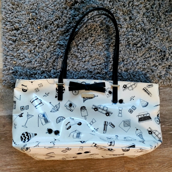 Authentic Kate Spade coated bag - Picture 2 of 5